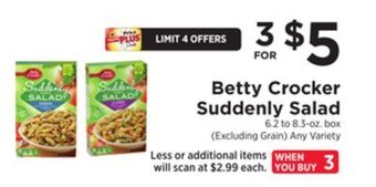ShopRite Suddenly salad offer