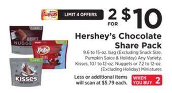 ShopRite Chocolate share pack offer