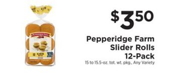 ShopRite Slider rolls 12-pack offer