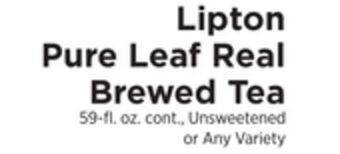 ShopRite Pure leaf real brewed tea offer