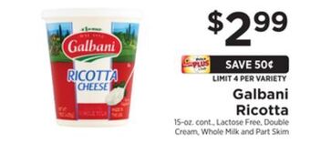 ShopRite Ricotta offer