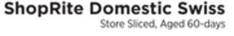 ShopRite Domestic swiss offer
