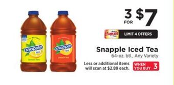ShopRite Iced tea offer