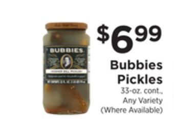 ShopRite Pickles offer