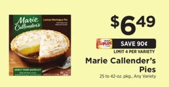 ShopRite Pies offer