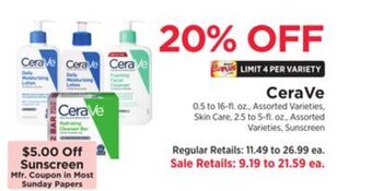 ShopRite Cerave offer