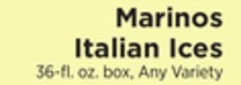 ShopRite Italian ices offer