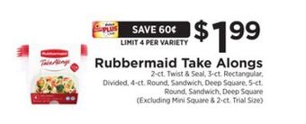 ShopRite Take alongs offer