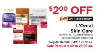 ShopRite Skin care offer