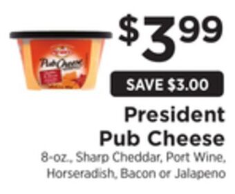 ShopRite Pub cheese offer
