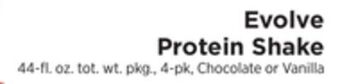 ShopRite Protein shake offer