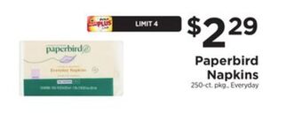 ShopRite Napkins offer