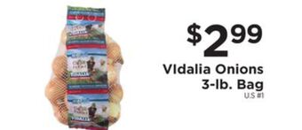 ShopRite Onions 3-lb. bag offer