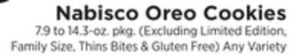 ShopRite Oreo cookies offer