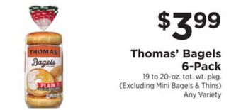 ShopRite Bagels 6-pack offer