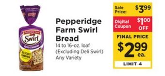 ShopRite Swirl bread offer