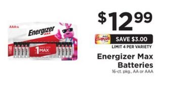 ShopRite Batteries offer