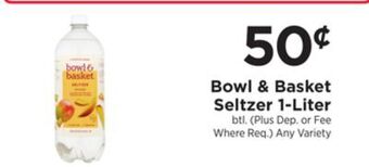 ShopRite Seltzer 1-liter offer