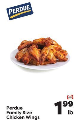 Weis Markets Perdue family size chicken wings offer