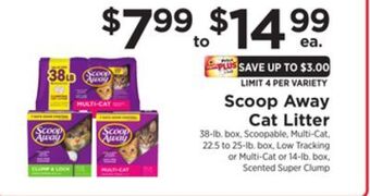 ShopRite Cat litter offer