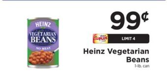 ShopRite Vegetarian beans offer