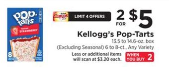 ShopRite Pop-tarts offer