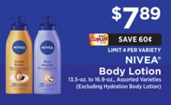 ShopRite Body lotion offer