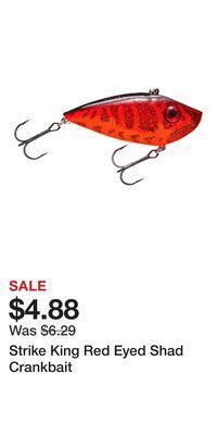 Cabela's Strike king red eyed shad crankbait offer