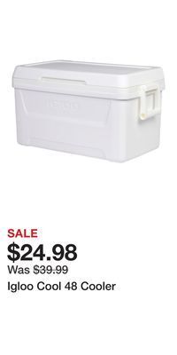 Cabela's Igloo cool 48 cooler offer