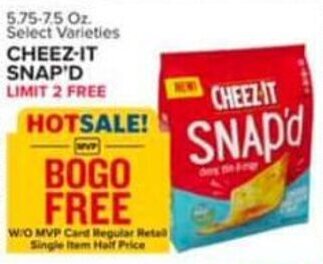 Food Lion Cheez-It Snap'd offer