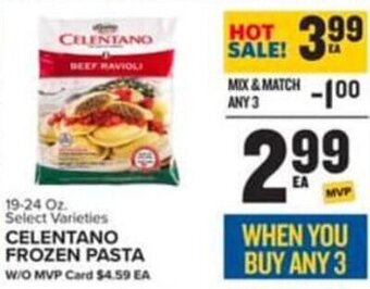 Food Lion 19-24 Oz. Select Varieties CELENTANO FROZEN PASTA offer