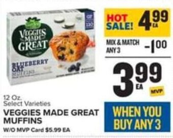 Food Lion Veggies Made Great Muffins offer