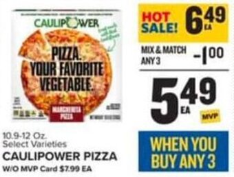 Food Lion 10.9-12 Oz Select Varieties CAULIPOWER PIZZA offer
