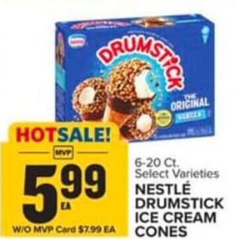Food Lion 6-20 Ct. Select Varieties NESTLÉ DRUMSTICK ICE CREAM CONES offer