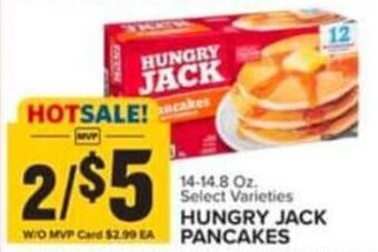 Food Lion 14-14.8 Oz. Select Varieties HUNGRY JACK PANCAKES offer