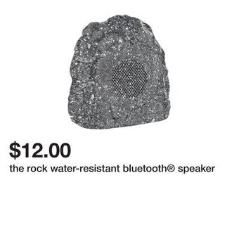 Five Below The rock water-resistant bluetooth® speaker offer