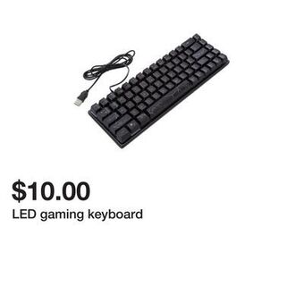 Five Below Led gaming keyboard offer