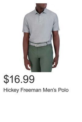 Costco Hickey freeman men's polo offer