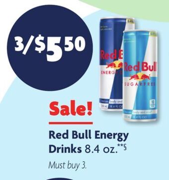 Family Dollar Red bull energy drinks offer