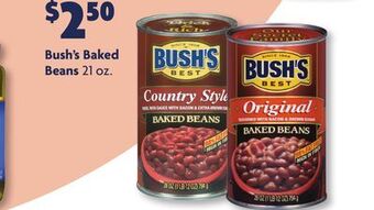 Family Dollar Bush's baked beans offer