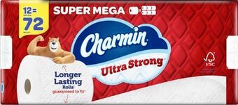 Target Charmin 12-pk. super mega roll bath tissue offer
