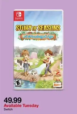 Target Story of seasons offer