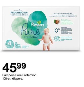 Target Pampers pure protection 108-ct. diapers. offer