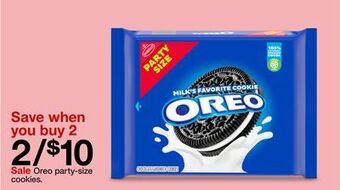 Target Oreo party-size cookies offer