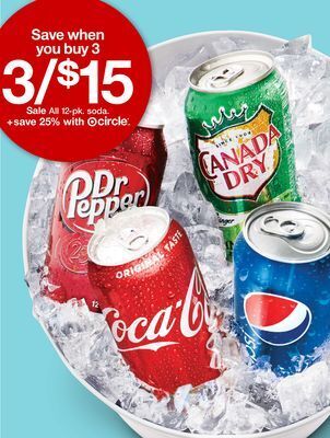 Target All 12-pk. soda offer