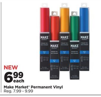 Michaels Make market® permanent vinyl offer