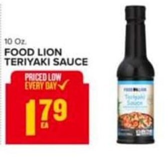 Food Lion FOOD LION TERIYAKI SAUCE 10 oz offer