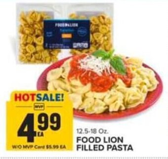 Food Lion 12.5-18 Oz. FOOD LION FILLED PASTA offer