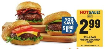 Food Lion 73% LEAN FRESH GROUND BEEF offer