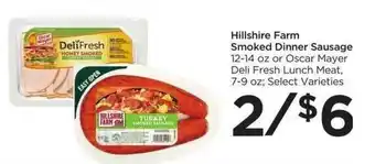 Food 4 Less Hillshire Farm Smoked Dinner Sausage offer
